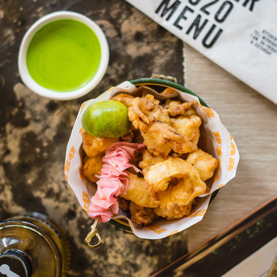 CALAMARI FRITTI | ปลาหมึกทอดกรอบ