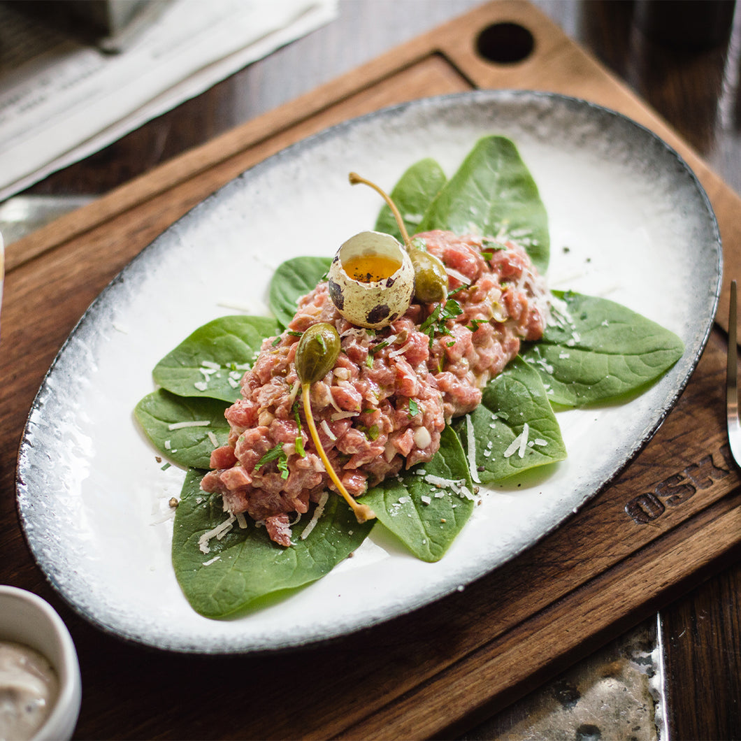 Hand Cut BEEF TARTARE