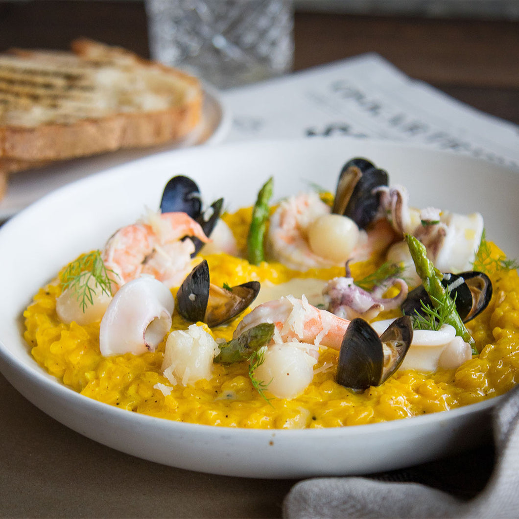 SAFFRON SEAFOOD RISOTTO | ซีฟู๊ด รีซอตโต้