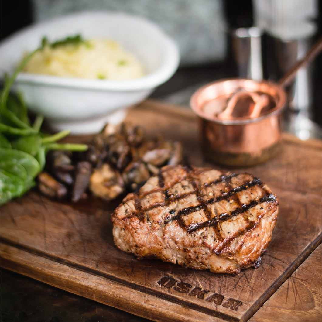 200G BLACK Angus STRIPLOIN | สเต็คเนื้อสันนอกแองกัส